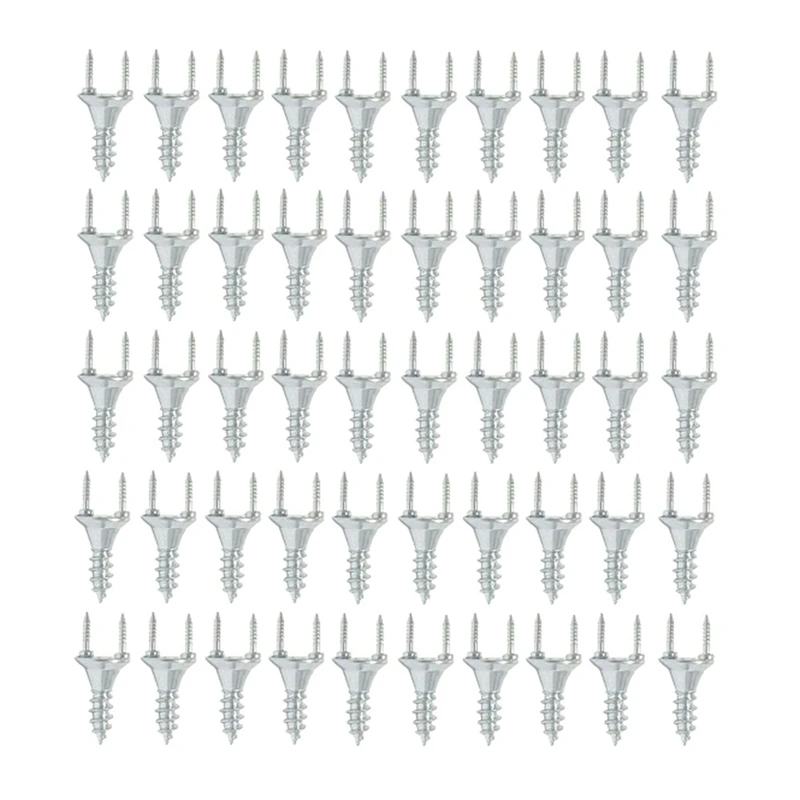 

50PCS Seamless Nails Double-Headed Screw Solid Wood Baseboard Seamless Nails Foot Line Special Nails Durable Easy To Use