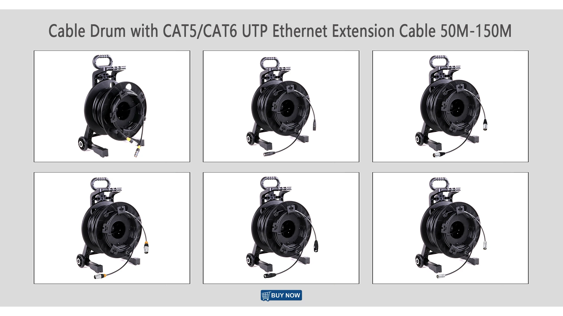 0,3 M-100 M 1 PC CAT6 RJ45 Bühne EtherCON Verlängerung Ungeschirmtes Kabel Outdoor & Indoor LAN Netzwerk UTP Kabel mit Zinklegierung Stecker – Detail 13
