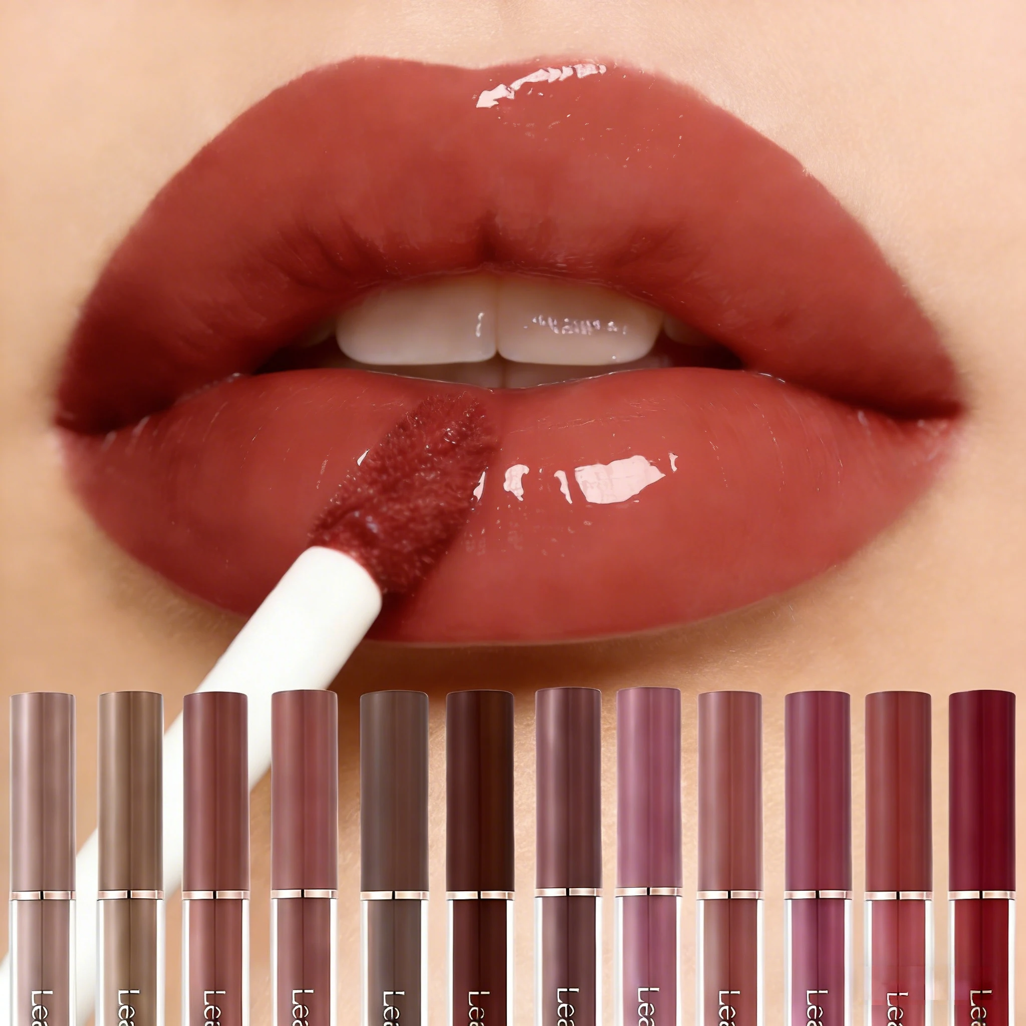 12-piece lip color set - highly pigmented, waterproof, moisturizing, perfect gift for the holidays