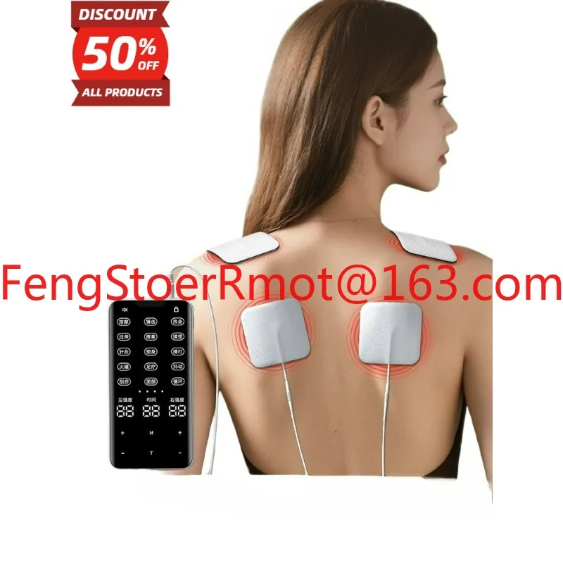 Household multi-functional acupuncture electrotherapy instrument whole body meridian dredging massager