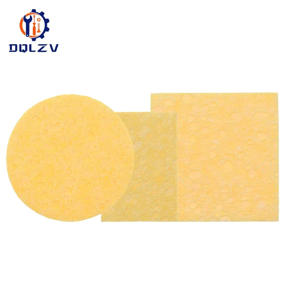 5PCS High Quality High-temperature Resistant Sponge Electric Soldering Iron Sponge Head Cleaning Sponge Pad