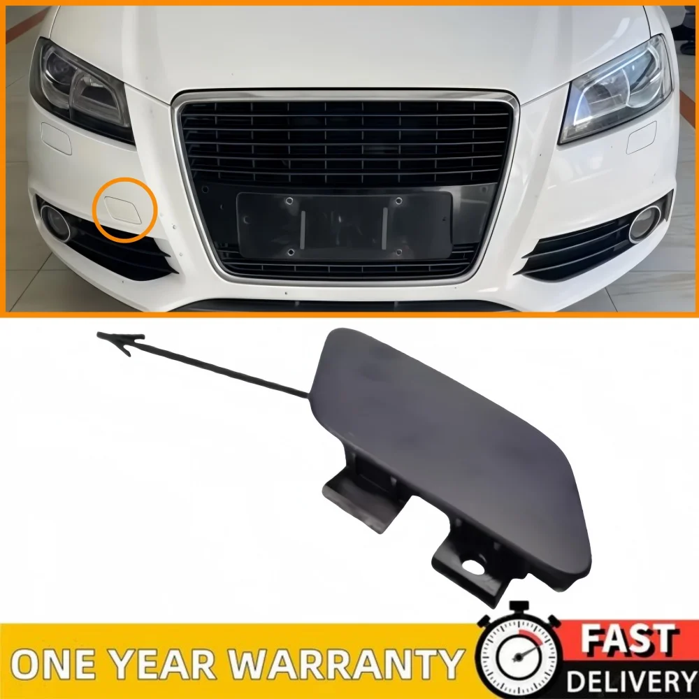 

Крышка фаркопа переднего бампера без краски для Audi A3 2009 2010 2011 2012 2013 8P0807241B