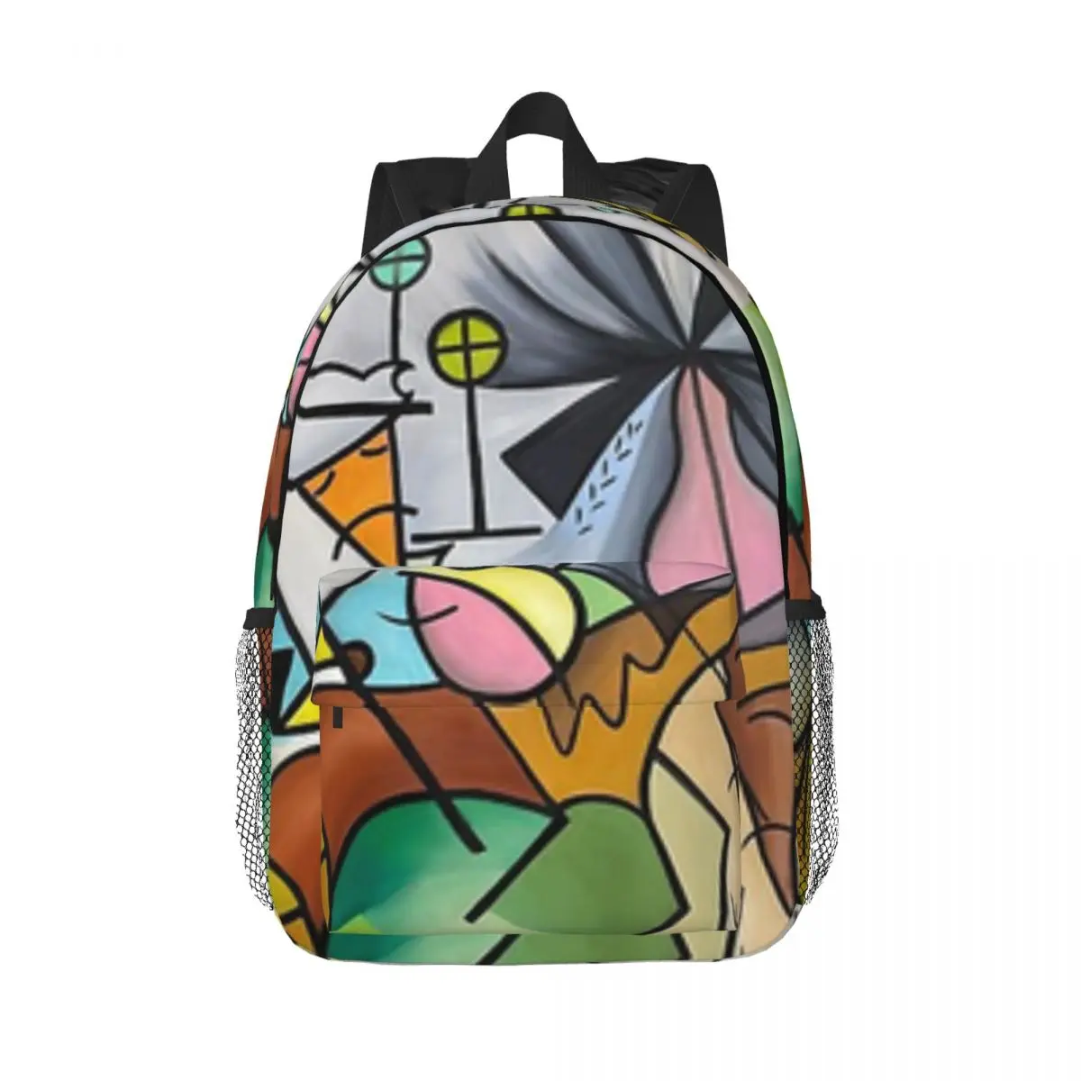 

Backpack Printed Lightweight Casual Children's Schoolbag Youth Backpack Anime Cartoon Schoolbag 15inch