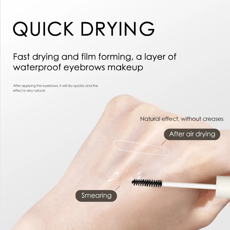 Cosmetics 3d Natural Wild Brow Eyebrow Tint Pomade 1pcs Eyebrow Styling Setting Gel Eyes Makeup Lashes Fixed Gel Eyebrow Gel