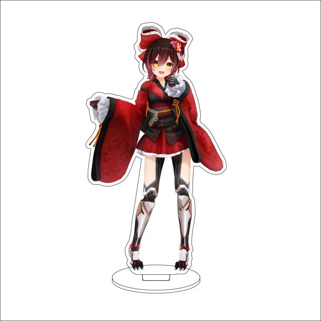 16CM Anime Hololive Vtuber Sakura Miko Hoshimachi Suisei  Shirakami Fubuki Usada Pekora Cos Acrylic Figure Stand Ornaments Gifts view 2