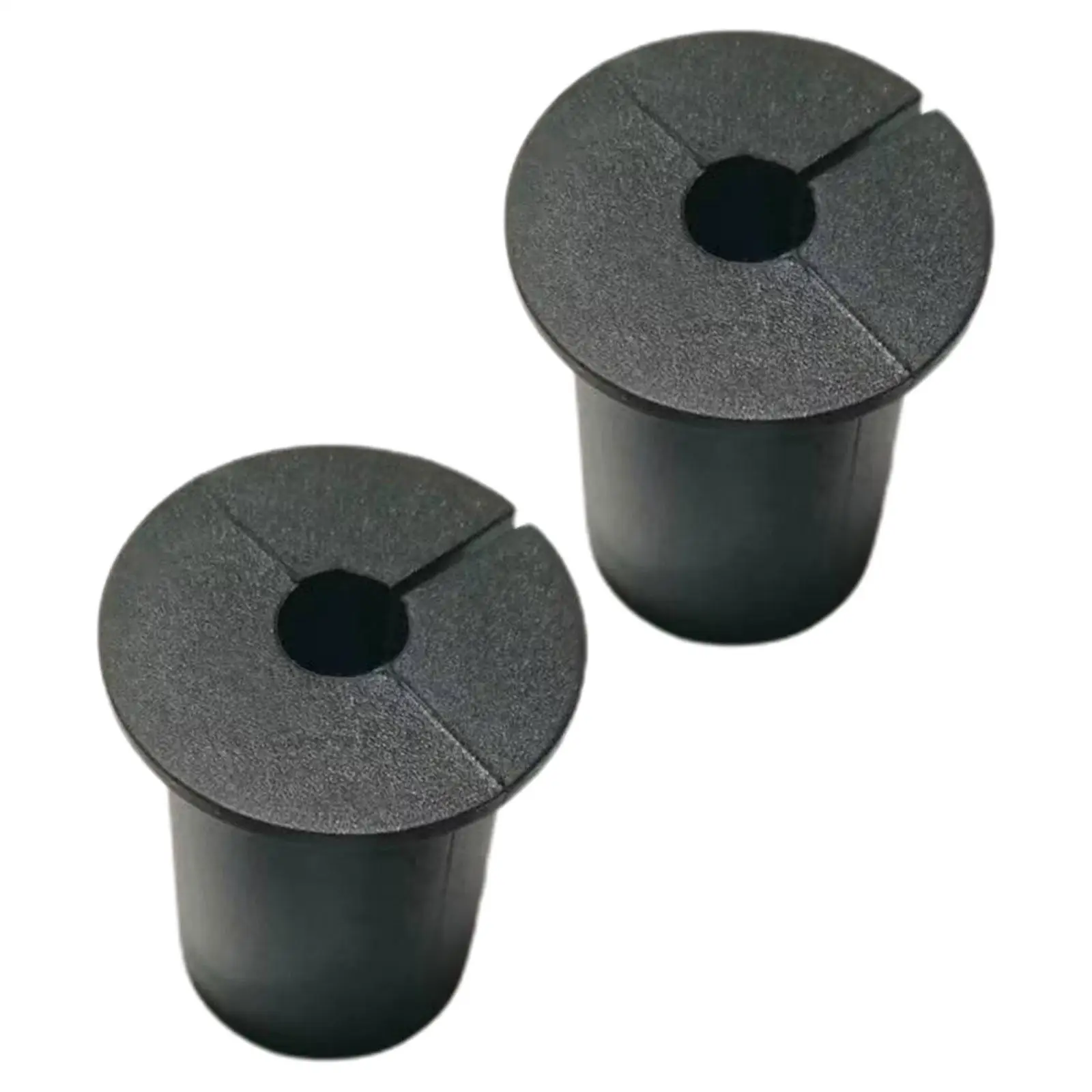 2 Pieces Cable Routing Kit Cord Protection Cable Mounting Reusable Wall Grommets Accessory Protective Sleeve for Ethernet Cable