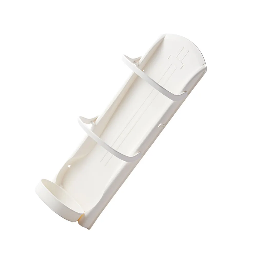 1Pcs Wall-Mounted Umbrella Storage Rack Plastic Umbrella Stand Collapsible Detachable Tray Adjustable Position Holder for Home