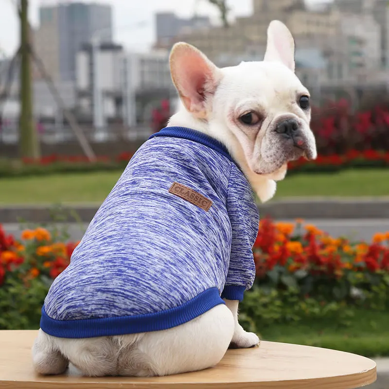 

Puppy Dog Sweaters for Small Medium Dogs Cats Clothes Winter Warm Pet Turtleneck Chihuahua Vest Soft Yorkie Coat Teddy Jacket