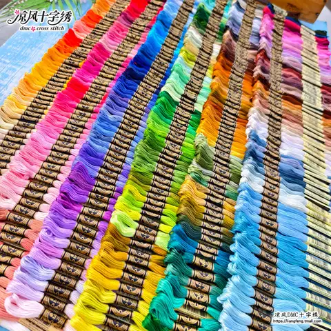 DMC Embroidery  Embroidery  Cross Stitch Thread Art117 482 Color European Embroidery Pure Cotton  Needle