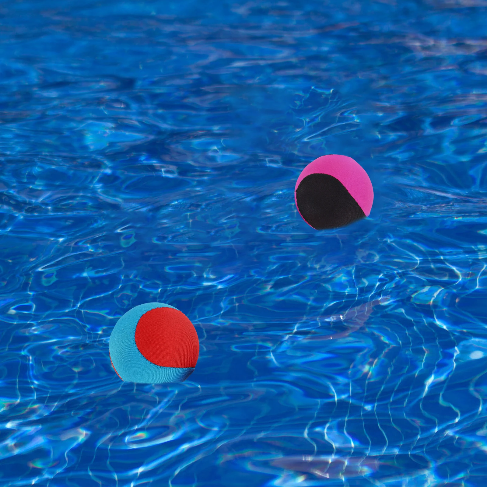 

2 Pcs Swimming Pool Bouncy Ball Interactive Toy Outdoor Balls Beach Toys for Kids Children Water