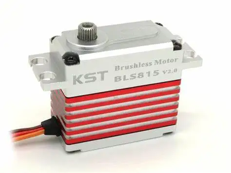 KST BLS815 V8.0 version HV Metal Case Metal Gear Digital Brushelss 550-700 Cyclic Servo