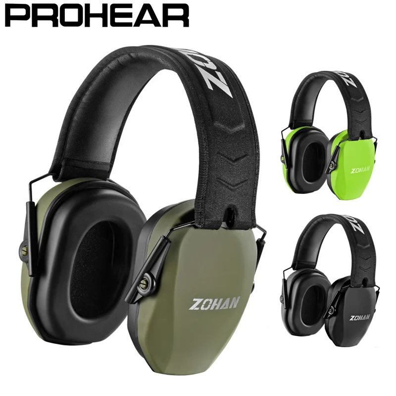 

ZOHAN Tactical Shooting Earmuffs Foldable Passive Noise Reduction Ear Protection Hearing Protector for Gun Range Hunting Mowing