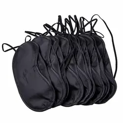 10Pcs/Set Eye Cover Block Light Breathable Thickness Shift Work Eye Blackout Cover Sleep Accessory