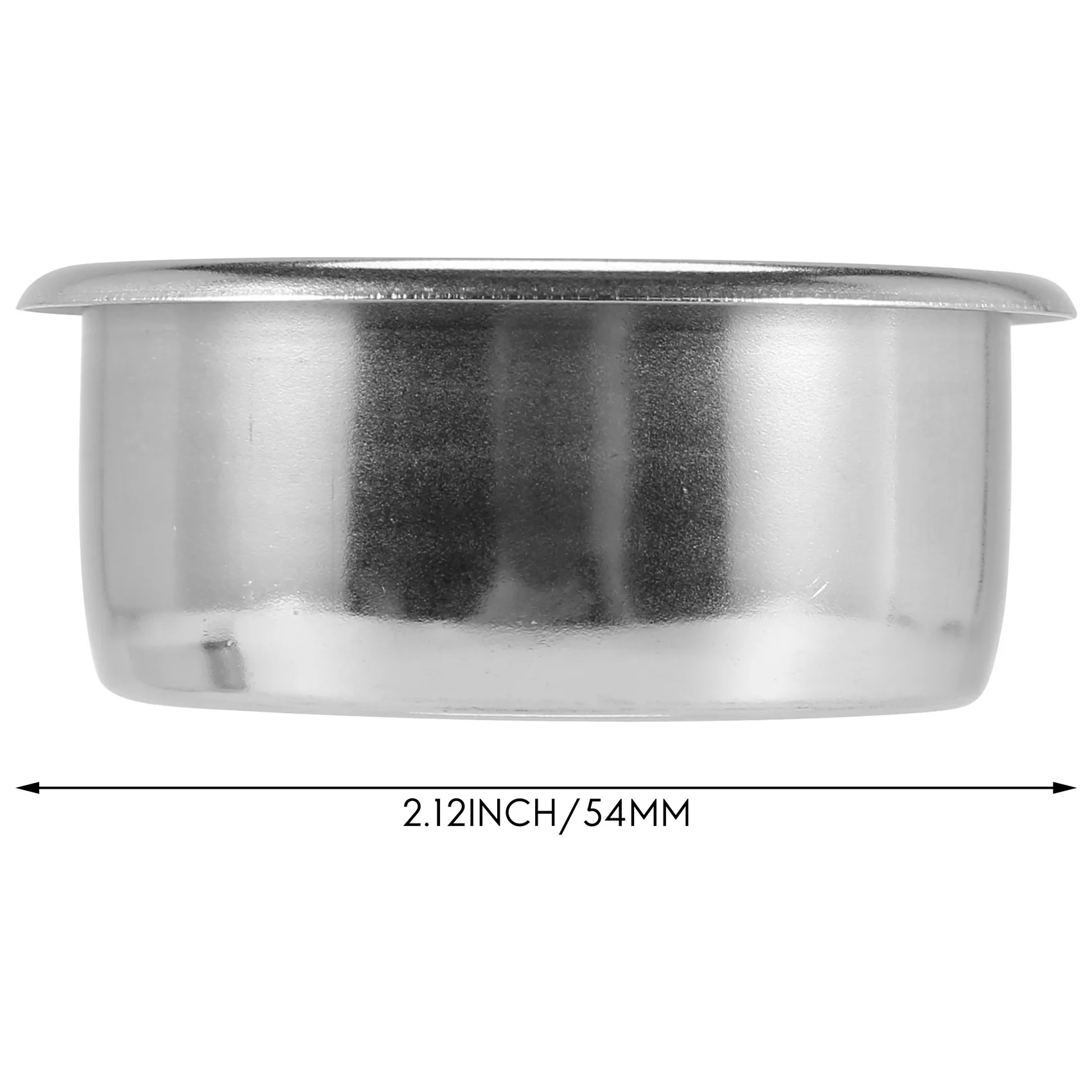 B23B 2Pack 54Mm Filter Basket For Breville Sage 870/875/878/880 54Mm Semi-Automatic Coffee Machine Bottomless Handle Filter