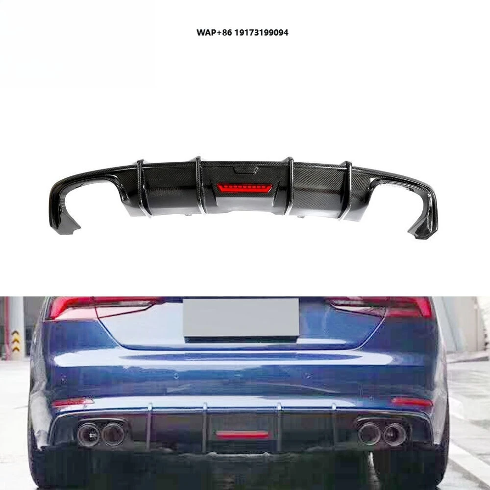 

Carbon Fiber S5 Facelift Rear Bumper Diffuser Spoiler for A5 S5 8T 17-19