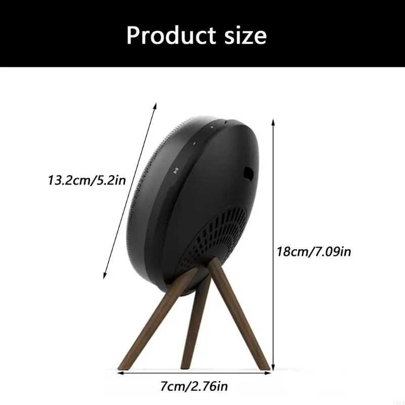 حامل صوت خشبي بدون أدوات لتعزيز الوضوح والأسلوب البسيط