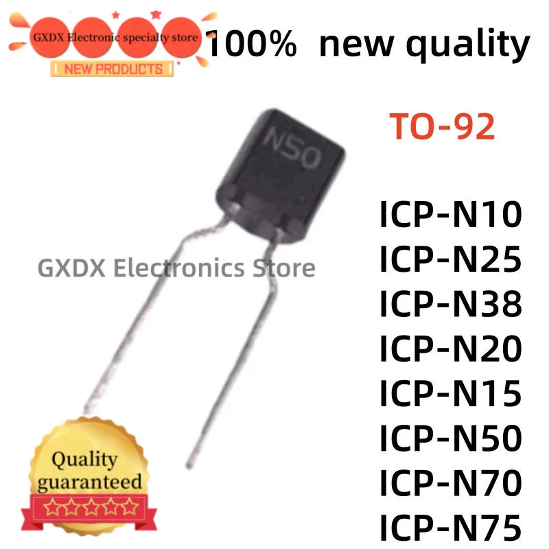 10-20Uds 100% nuevo TO92 N10 N15 N20 N25 N38 N50 N75 N70 TICP-N10 ICP-N15 ICP-N20 ICP-N25 ICP-N38 ICP-N50 ICP-N70 ICP-N75 O-92