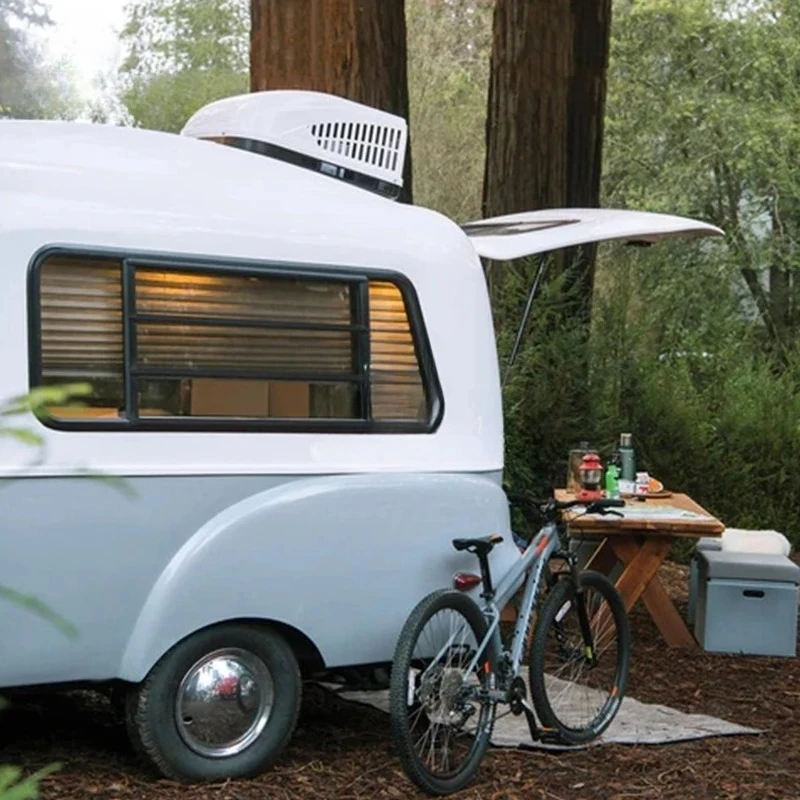 China Manufacturer Factory Direct Sales Cheap Cost Road Travel Campervan Compact Rv Van Camper Kit with Additional Awning