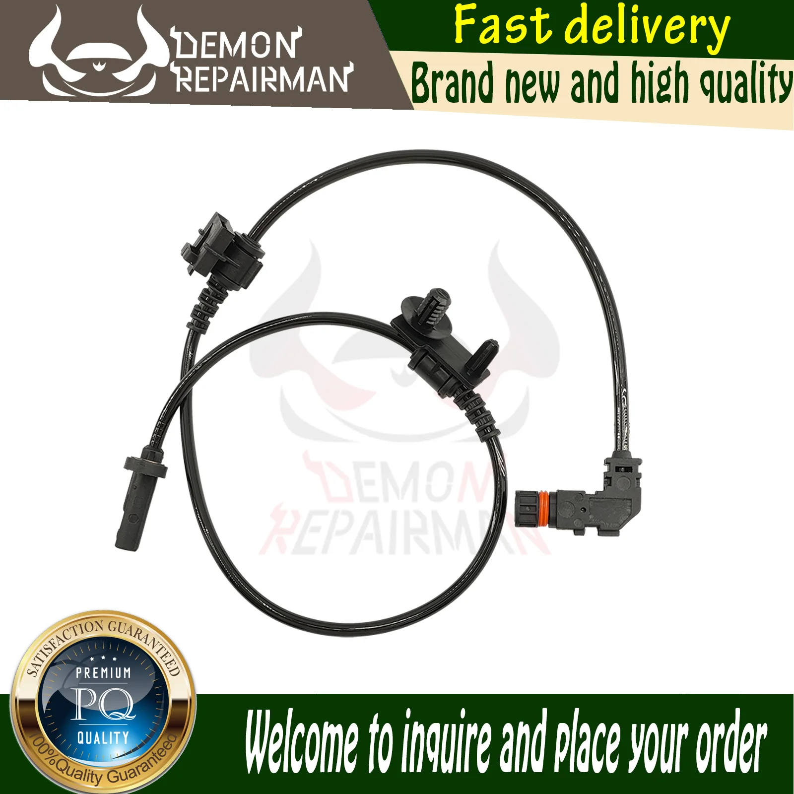 531667 1802-400151 ABS Sensor Wheel Speed Sensor Compatible with Chrysler 300 2.7L DODGE CHARGER Challenger 3.5L 5.7L 72-5861