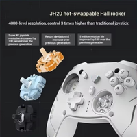 ABZZ-Hall Hot Swap Joystick For MACHENIKE G6pro G5pro V2/Thunderobot G80 Game Controller JH20 Hall Joystick C