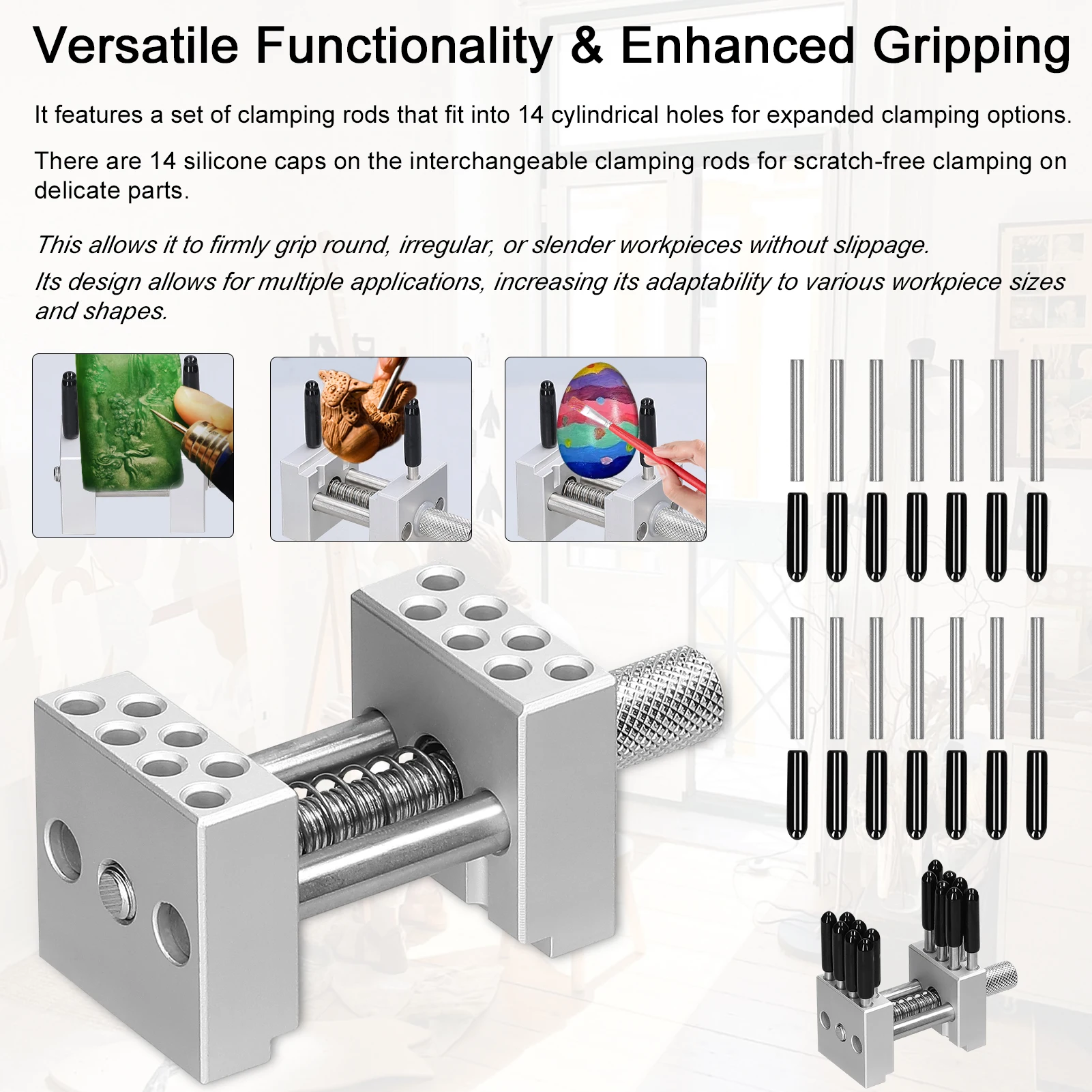 Penjepit Mini Industri dari Ba - Bench Vise Swivel ulasan dan harga