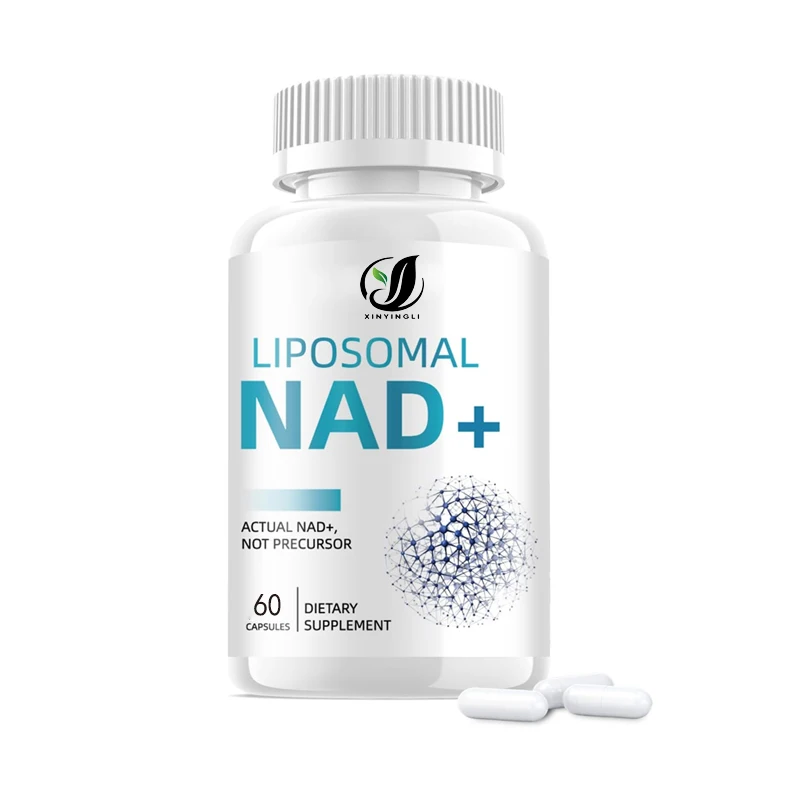 NAD ღ Liposomal Resveratrol Supplement -900mg NAD+Quercetin Plant Booster for Energy Support, 60 capsules