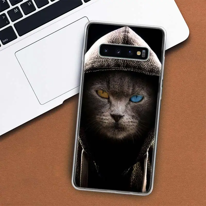 British Shorthair Cat Phone Case For Samsung Galaxy M21 M12 M31S M32 M51 M52 Note 20 Ulte 10 Plus 9 8 J4 J6 + J8 M11 F52 F62