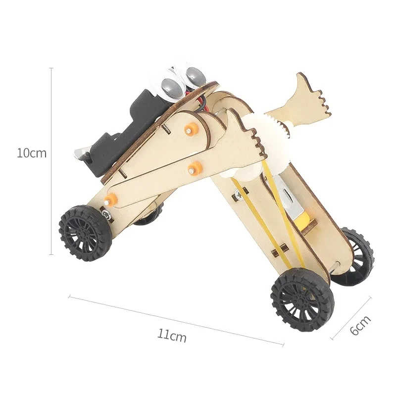 Kids DIY Robot Assembling Model Educational Material Kits Science Experiment Technology Toy Puzzle Toys for Children G33