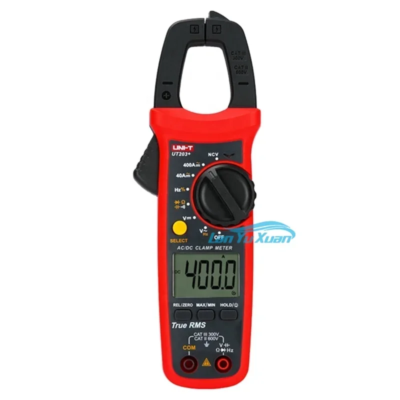 

UT203+ AC DC Ampere Voltage Clamp Watt Meter Handheld Multimeter Digital LCD