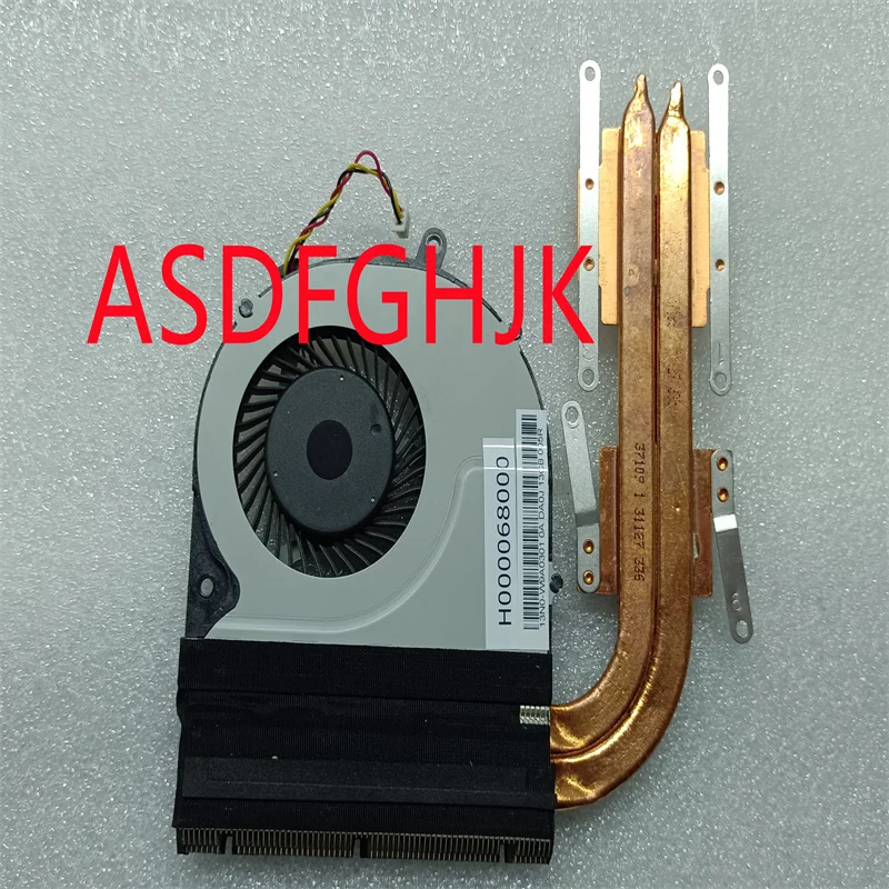 VG20SQG H000068000 radiator has been used. It is applicable to Toshiba P55T P55T-B notebook computer motherboard. The test is OK