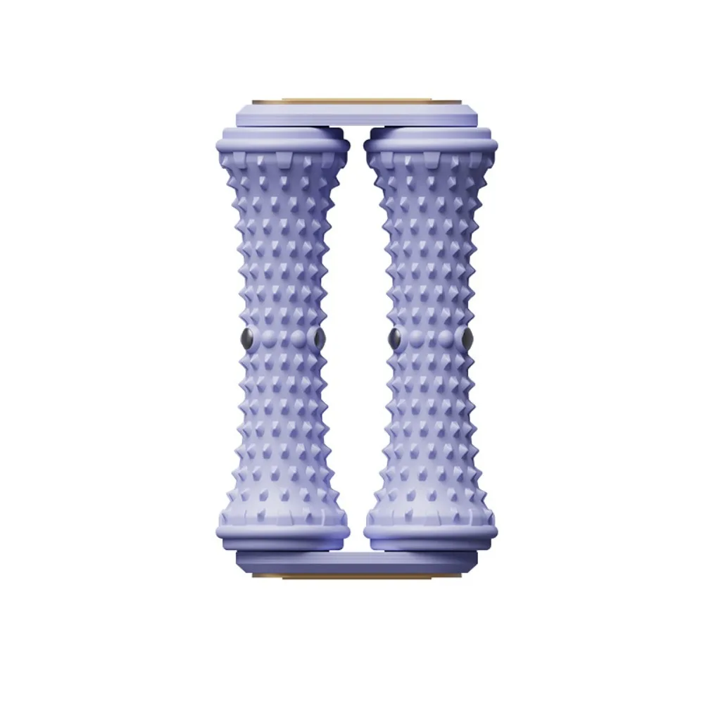 

Double Row Roller Foot Massage Roller Medium Firmness Manual Control Foot Relaxation Tool Ergonomic Shape Magnet Bead