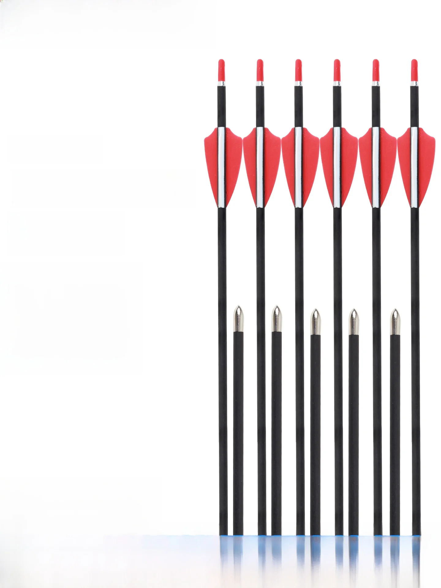 fleche-en-carbone-pur-de-qualite-professionnelle-pour-competition-pour-arc-recurve-tir-a-l'arc-traditionnel-fleches-de-42-mm-de-diametre-interieur-jouets-de-tir