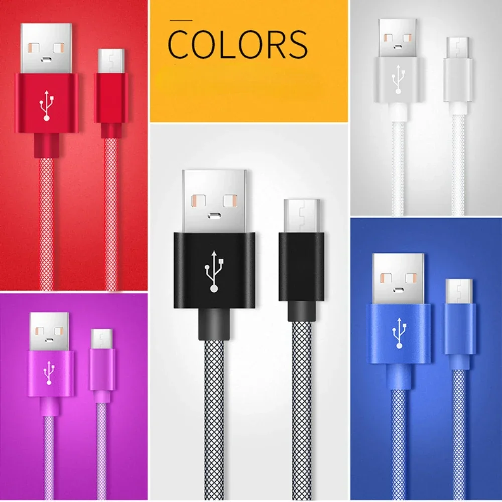 Type C Micro USB Cable 20cm 3A Short Fast Charging For iOS Samsung Xiaomi Huawei Android Phone Sync Data Cord USB Adapter Cable