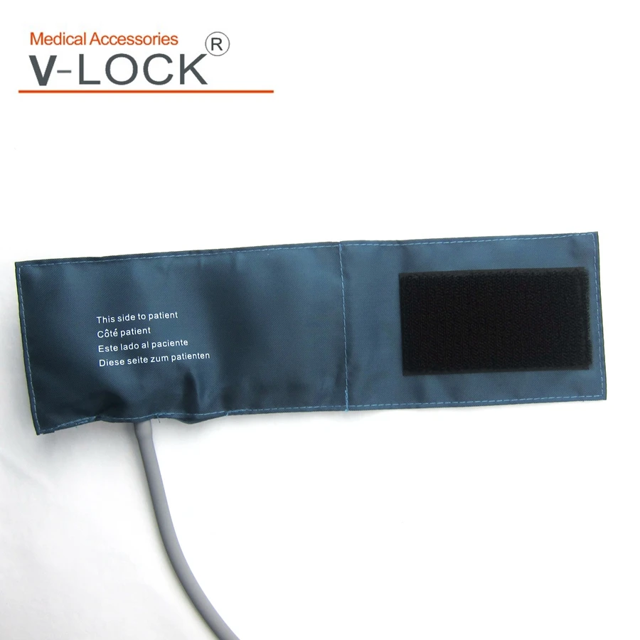 Popular 6 Size Nylon Blood Pressure Cuff Single  Tube Nylon Oxford Patient Monitor Nibp Cuff Bp Meter - Image 6