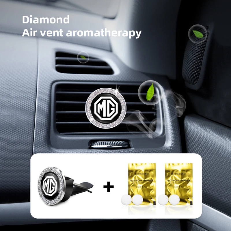 Car Interior Accessories Air Condition Vent Aromatherapy Clip For Morris Garages MG ZS 5 7 6 Cyberster MG4 EV ES5 HS ONE GT GS