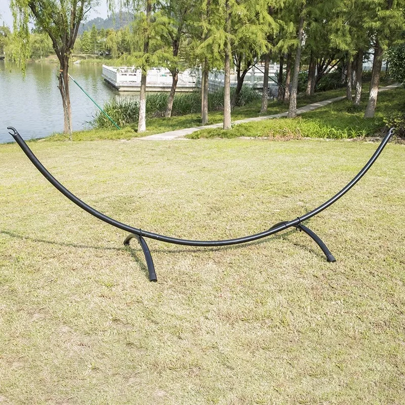 Outdoor leisure courtyard hammock, balcony, camping steel pipe swing hammock, hammock frame, adult hammock