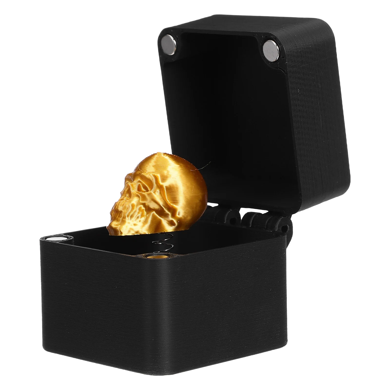 

Realistic Fake Skull Skull In A Box Prank For Halloween Party Joke Trick Scary April Fools Day Prank Prop - Novelty Funny