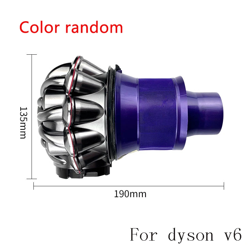 Original Cyclones Dust Cup For Dyson V6 Interior Replacement Spare Parts Robot Vacuum Cleaner Hepa Filter Home Accesories Old