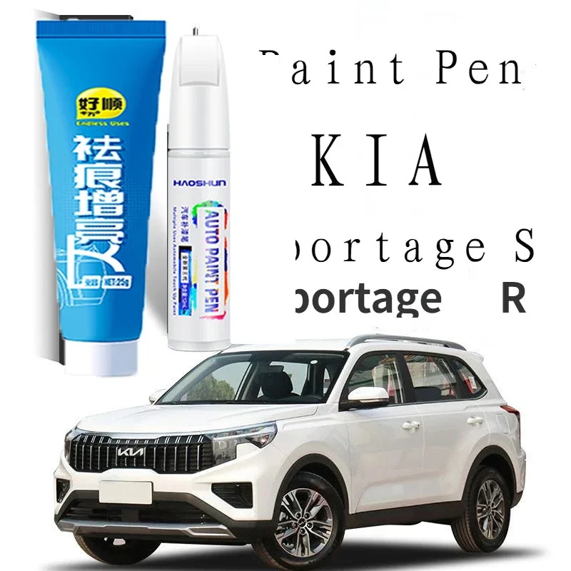 Suitable for Repairing the Original Car Paint of Kia Sportage S Paint Repair Pen Pearl Transparent White Sportage R Retrofitting