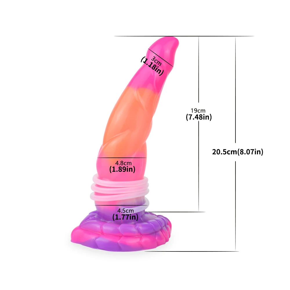 QAAI Monster Dildo With Squirting Function Female Masturbator Ejaculation Anal Plug Vaginal Stimulation Silicone Sex Toys 18+