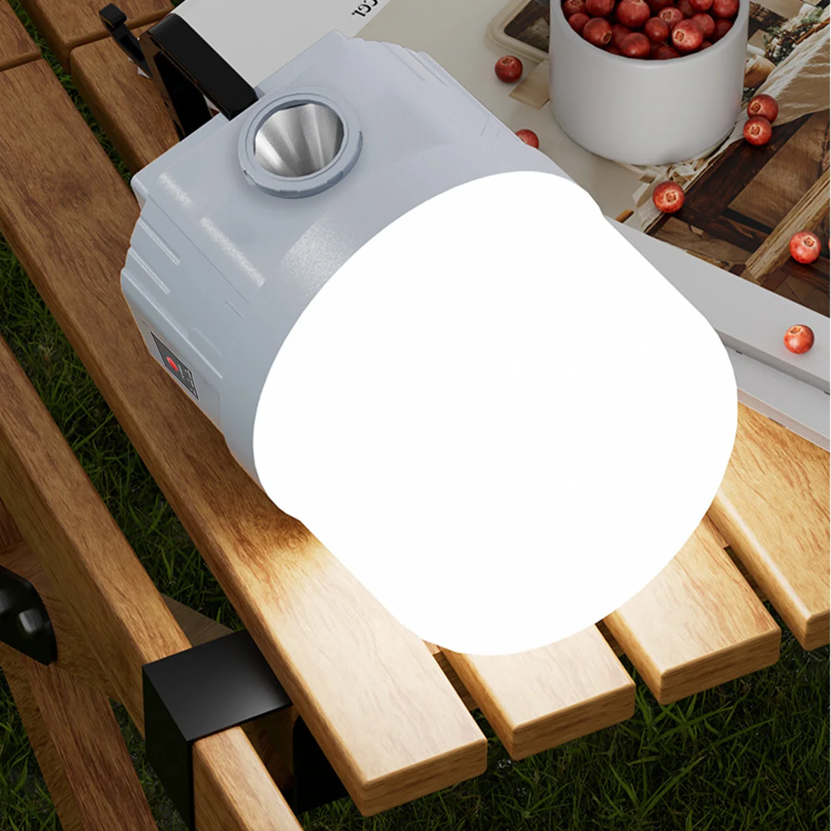 Portable LED Emergency Bulbs 4-Speed Adjustable Tent Lights USB and solar charging Hanging Energy Saving Lights for Camping