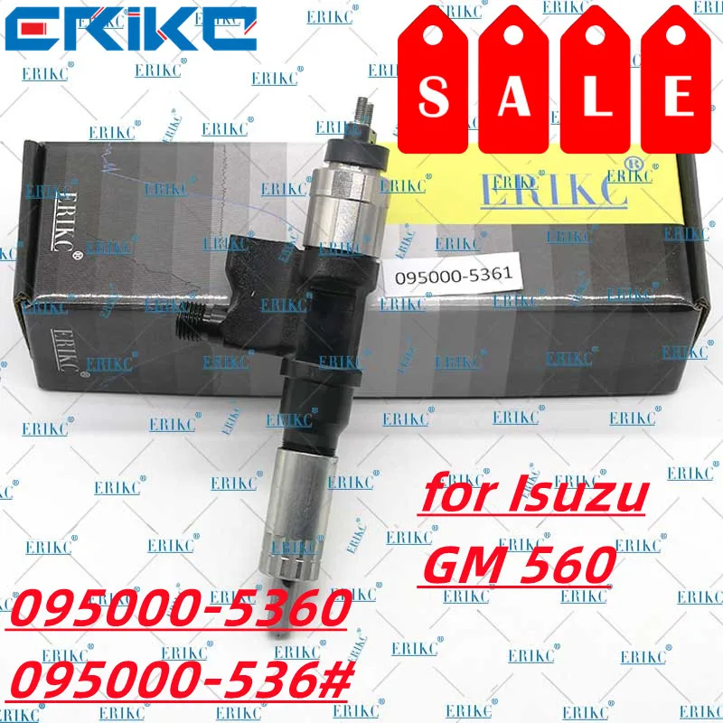 095000-5360 Original Fuel Injector 8976028030 8976028031 Common Rail Injection 8976028032 Dispenser 8976028033 for GMC Hitachi