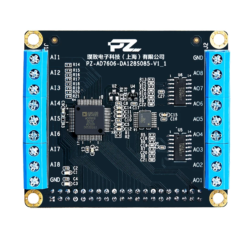 Puzhi 7606 ADDA Module AD7606 FPGA Extension Board Synchronous Sampling