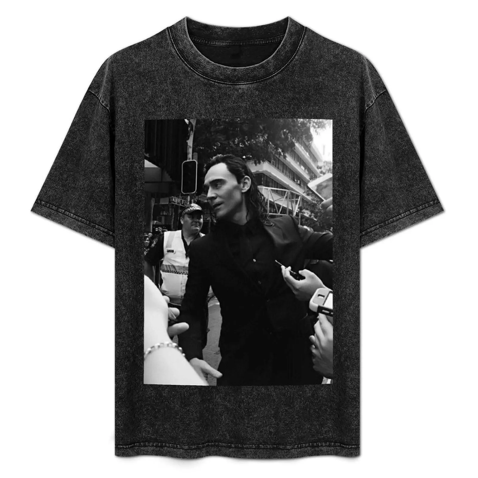 

tom hiddleston T-Shirt animal prinfor boys Luxury man baggy shirts clothes funny t shirts men