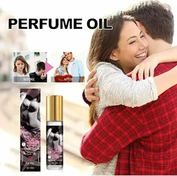 Feromonowy olejek perfumowy dla mężczyzn i kobiet Długotrwałe naturalne odświeżające perfumy do ciała stymuluje zapachowy olejek eteryczny z feromonami