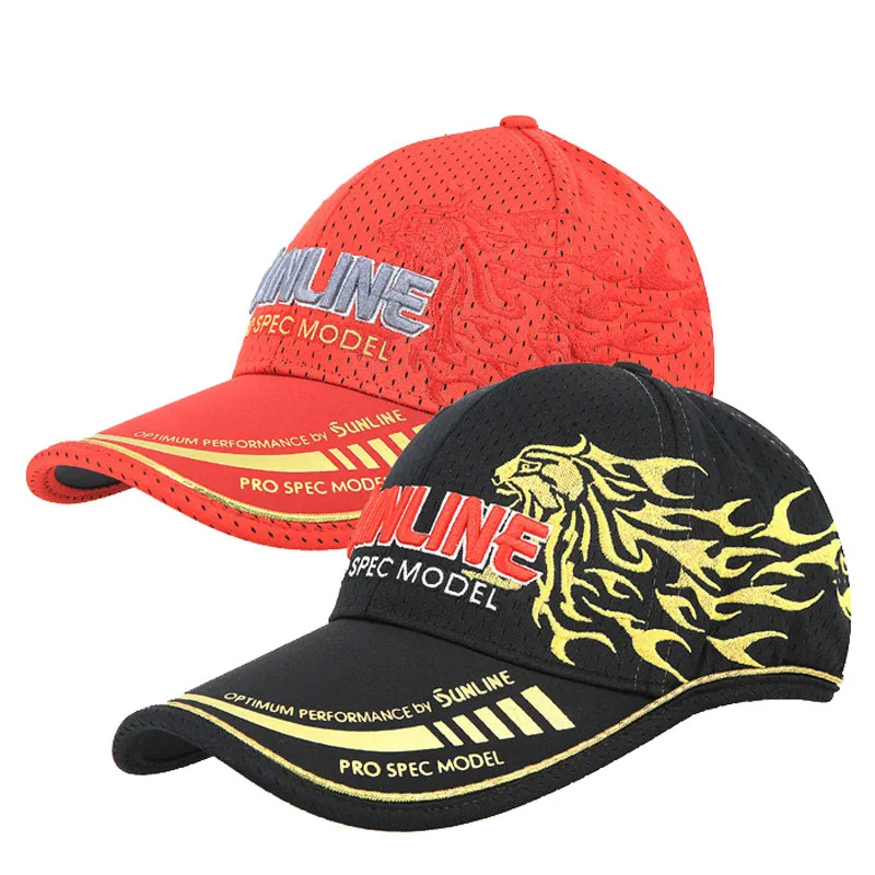 

Adult Men Adjustable Breathable Sunline Fishing Cap Sunshade Sport Baseball Fishermen Hat Japan Black Special Bucket Fising Caps