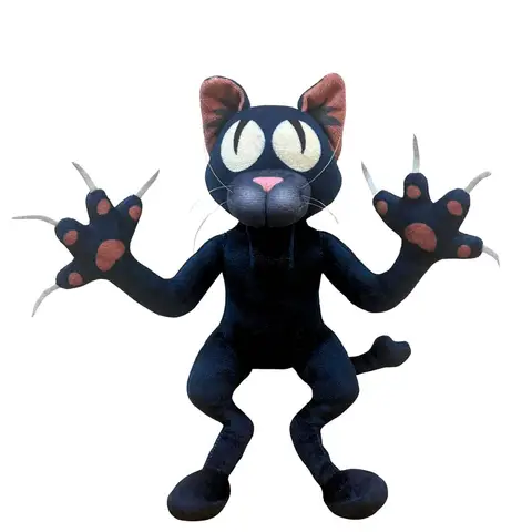 99 Nights in The Forest Cat Plush The Cat Monster Plushies Toys Soft Stuffed Animals Doll Birthday Gift  for Kids and Game Fans