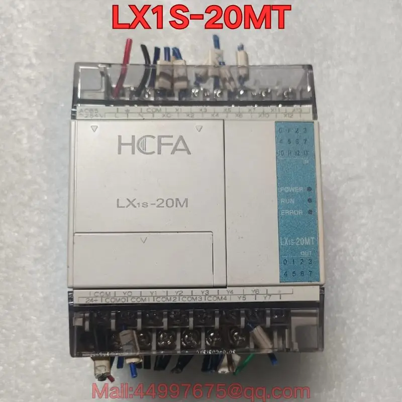 

Second-hand LX1S-20MT PLC controller functional test is normal