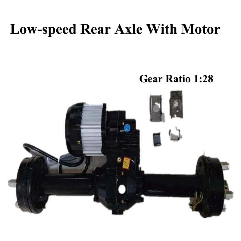 

Low Speed Rear Axle Motor Assembly Differential Gearbox Shift Transmission For Electric Tricycle Engineering Vehicle