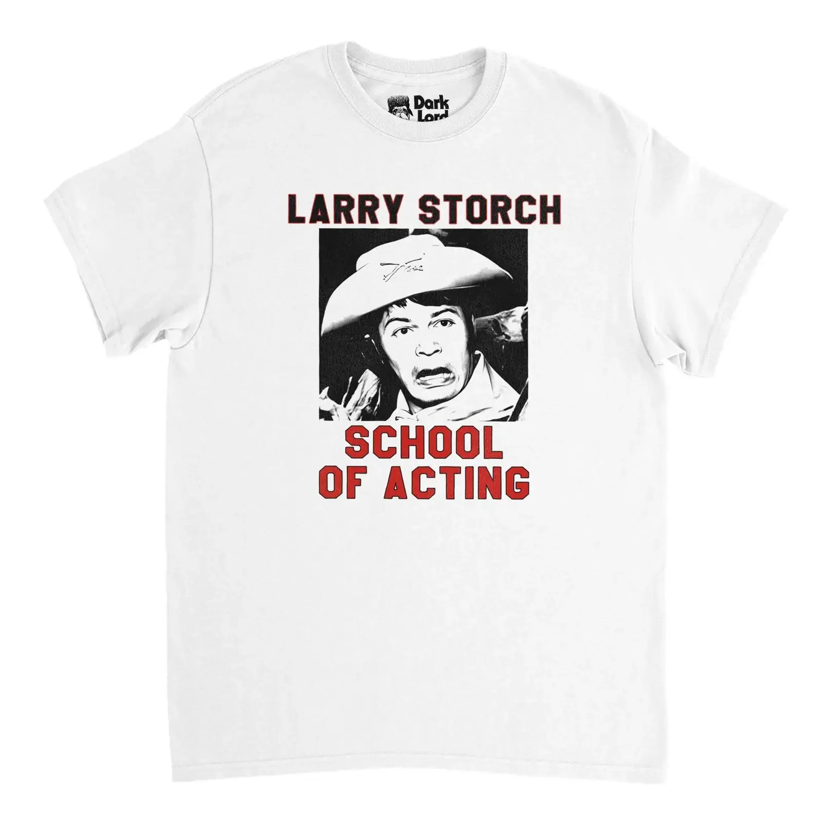 Larry Storch T Shirt School of Acting Married With Children vintage Washed Casual Slightly designer clothes Unisex streetwear